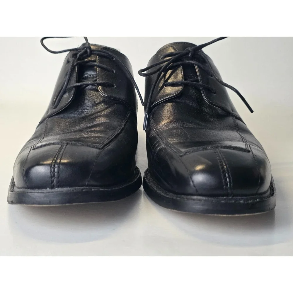 Florsheim Men's Dress Shoes Size 11 D Black Leather Oxford Lace‎ Up Classic